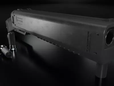 Shotgun DX-12  3D model