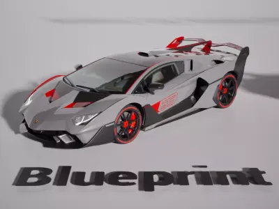 ArchViz Car Assets P20 - Unreal Engine 5 3D model