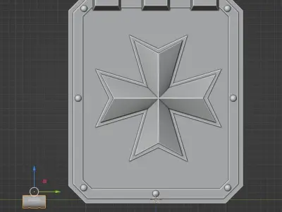 October Templar Rhino Door  3D model