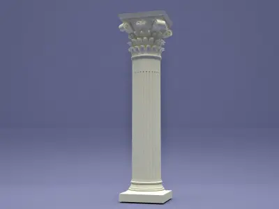 ancient column  3D print model