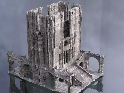 Cthulhu Ruins  8 3D 3D model