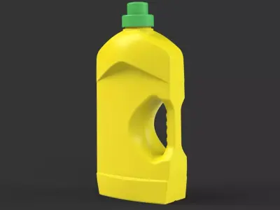 Disinfectant Bottle 3D model