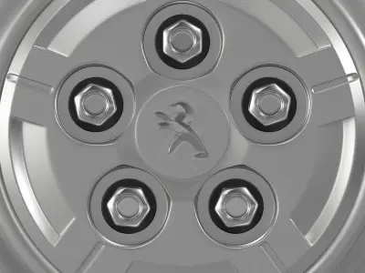 Peugeot Boxer Van wheel 3D model