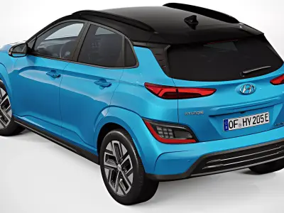 2021 Hyundai Kona Electric 3D model