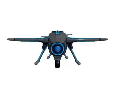 Advanced SciFi Recon Drone 3D model