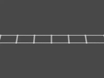 Technogym Accessories Speed Ladder 3D model