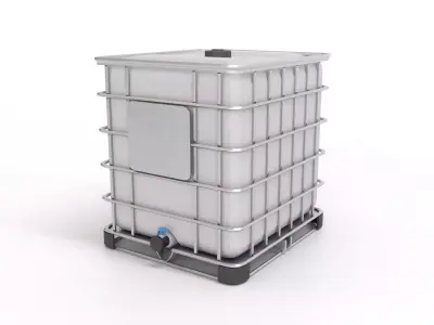 IBC Container Low-poly 3D model purchase