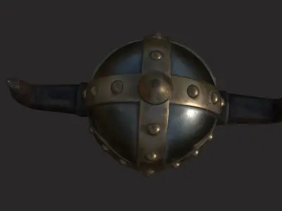 Viking Helmet Free 3D model