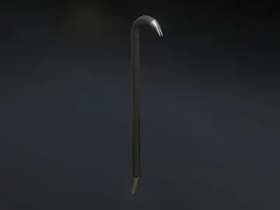 crowbar Low-poly 3D model order
