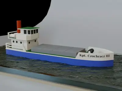 Kpt Czochracz Toy Ship  3D model