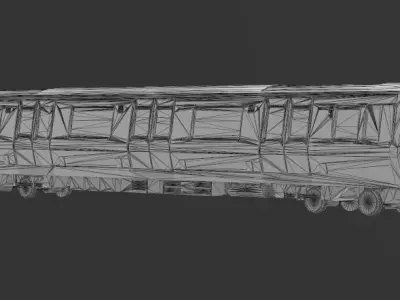 MBTA Orange Line CRRC 1400 Series 3D print model