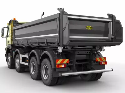 Volvo FMX 2014 Dump Truck 3D model