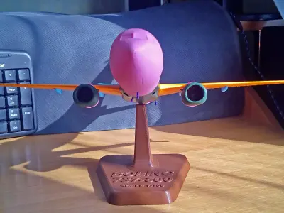 121114 Model kit Boeing 737-800 Split Scimitar Up 3D print model