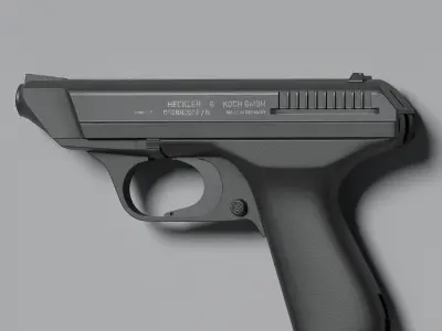HK VP70 Low-poly 3D model