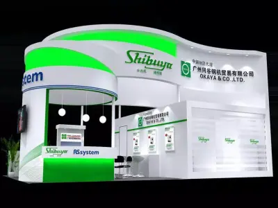 Exhibition - Area -6X9-3DMAX2009-033 3D model