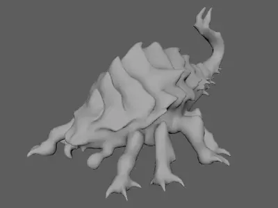Creature 3D model order