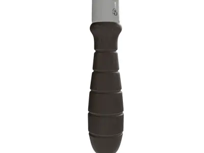 Mini flush cut pull saw 3D model