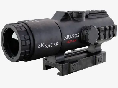 Optic  BRAVO5 5X32 MM 3D model
