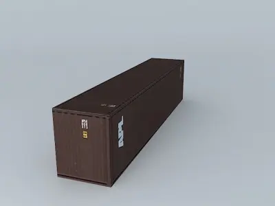 APL Container 40 Free 3D model