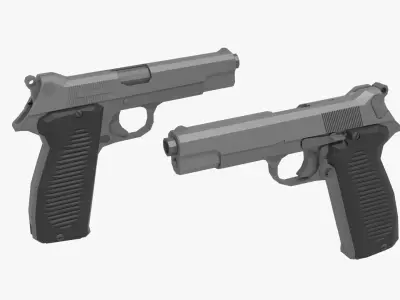Mac 50 Low-poly  Low-poly 3D model