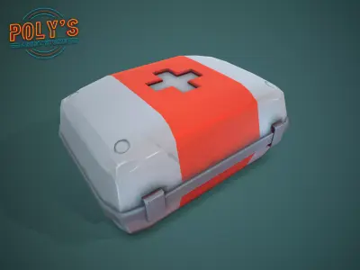 MediKits - Low Poly Stylized Low-poly 3D model