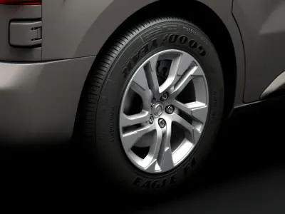 Vauxhall Vivaro 2020 wheel 3D model