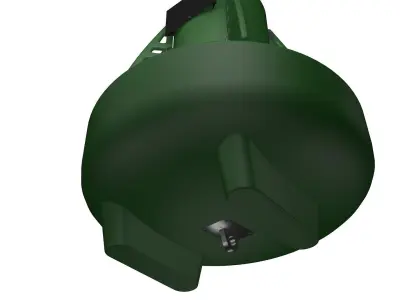 Marine buoy 3D model