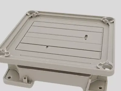 Industrial Machine Base Platform for 3D print 3D model