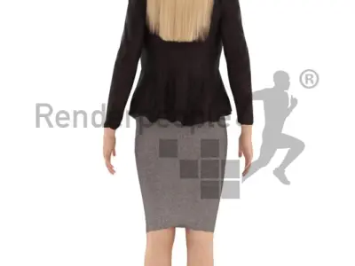 Janna Animated 007 Standing