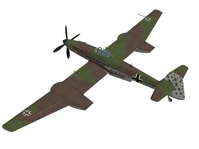 BlohmVoss BV155 3D model