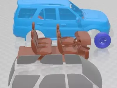 Tata Safari Storme 2015 Printable Car  3D print model