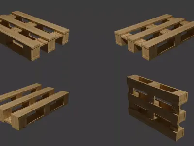 pallet 3D model buy