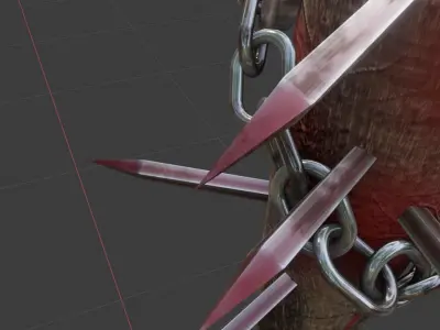Baseball bat Low-poly 3D model buy