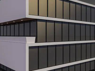 Commercial Building 011 3D model