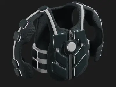 3D Tactical Vest Model 3D model