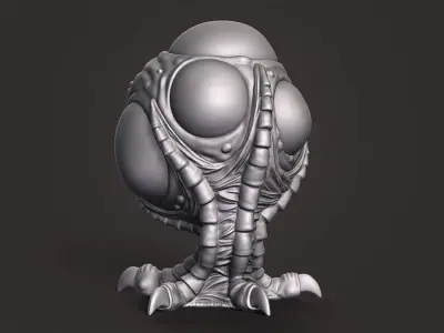 Alien Egg Miniature 3D print model