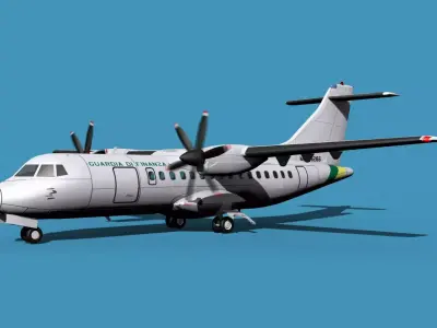 ATR-42-320 Guardia Di Finanza 3D model