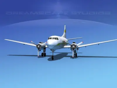 Martin 404 Executive 2 3D model