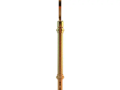 Golden key 3D model purchase