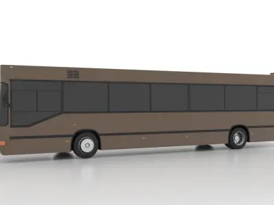 MAN A12 EL222 Low Low-poly 3D model