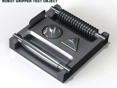 ROBOT GRIPPER TEST OBJECT SET Free 3D model