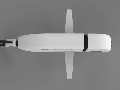 Robot Fish Free 3D model