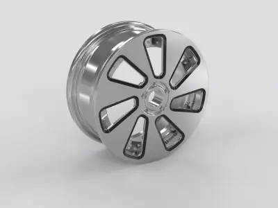 Alloy wheel design 3d model 3D model