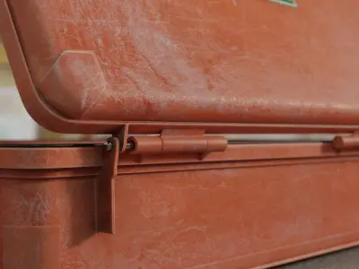 Medikit realistic- Blender rigged Low-poly 3D model