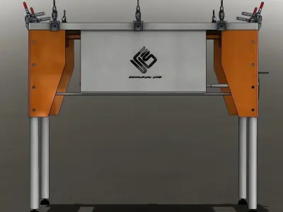 Screen Stretcher 3D model