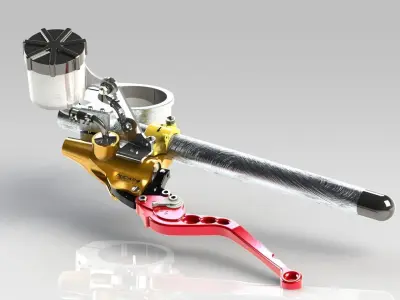 Left Clip On Assem1XT Free 3D model