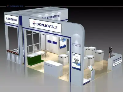 Exhibition - Area - 6X9-3DMAX2012-04 3D model