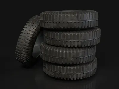 Military and Urban Prop Set 01 Free 3D model
