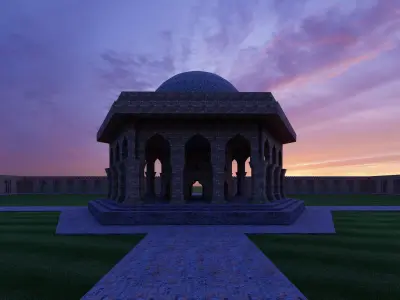 Sikander Lodi Tomb 3D model