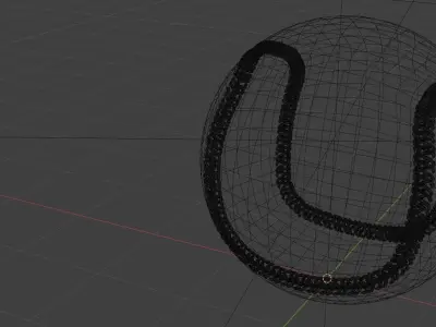 Baseball  ball 3D 3D model